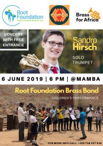 Konzert von Brass for Africa in Rwanda
